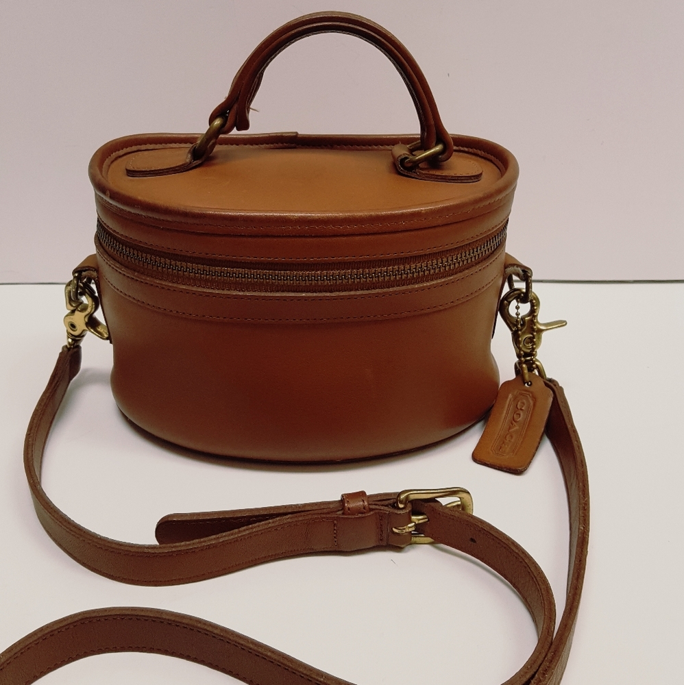 Rare!Vintage Coach Train Trail Crossbody Bag - Picture 1 of 8